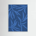 Affiche Ghost Fern 2 Indigo Monochrome – affiche et impression d’art