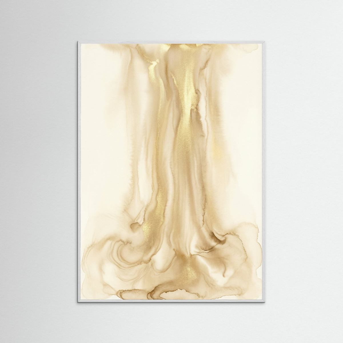 White Wood Gilded Mist