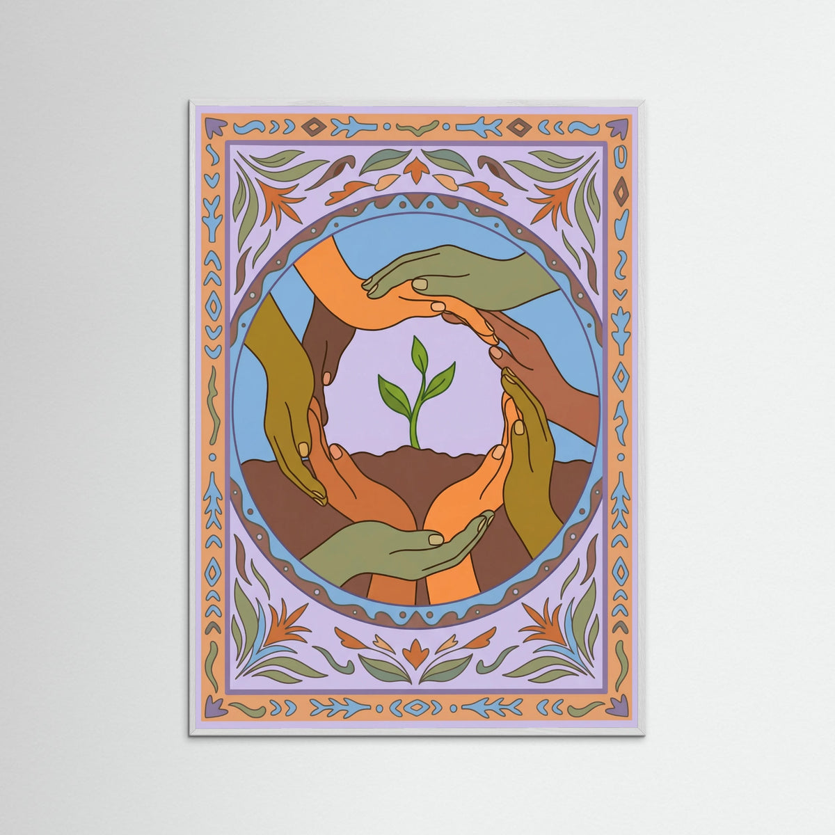 White Wood Global Embrace