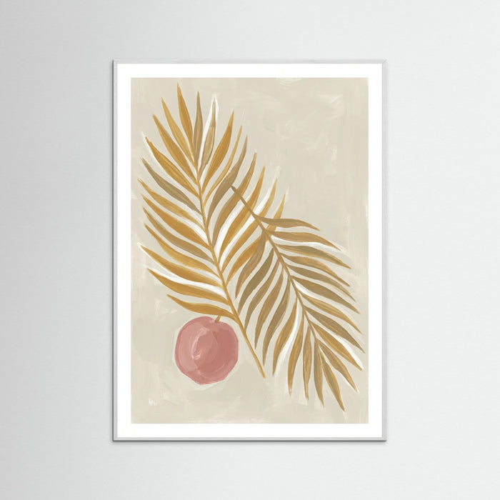 White Wood Golden Bloom