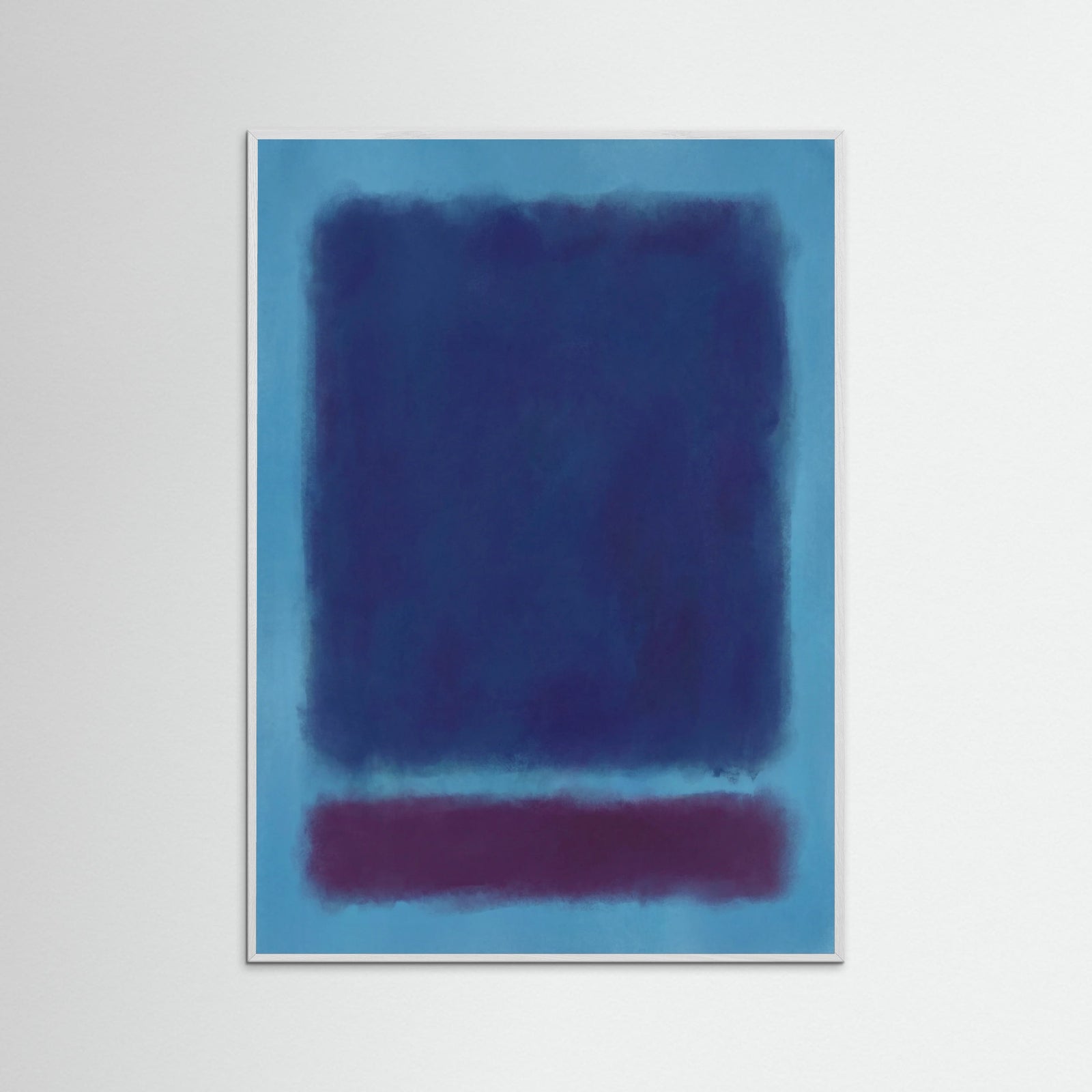 White Wood Golden Crimson Fields