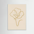 White Wood Golden Currents Beige