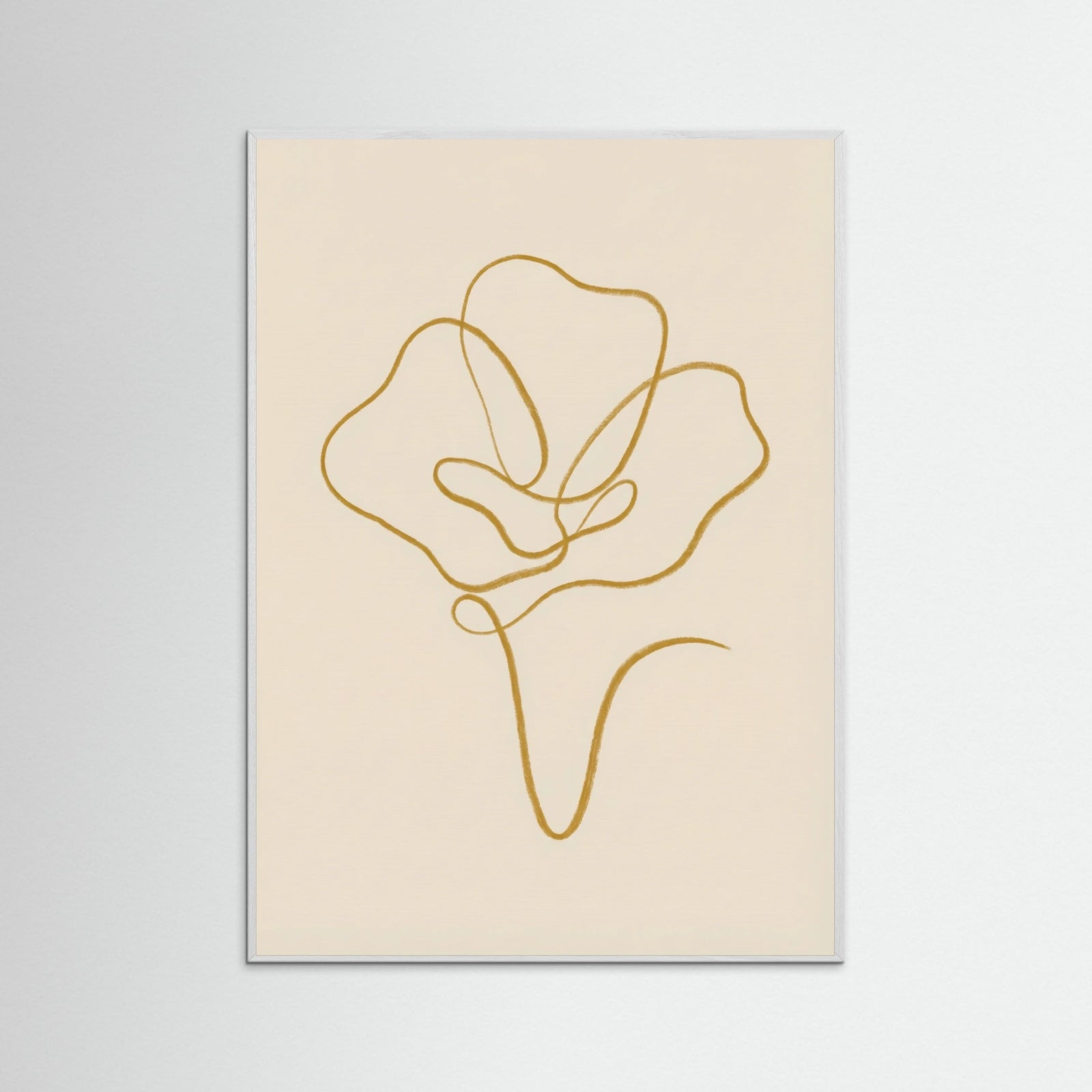 White Wood Golden Currents Beige