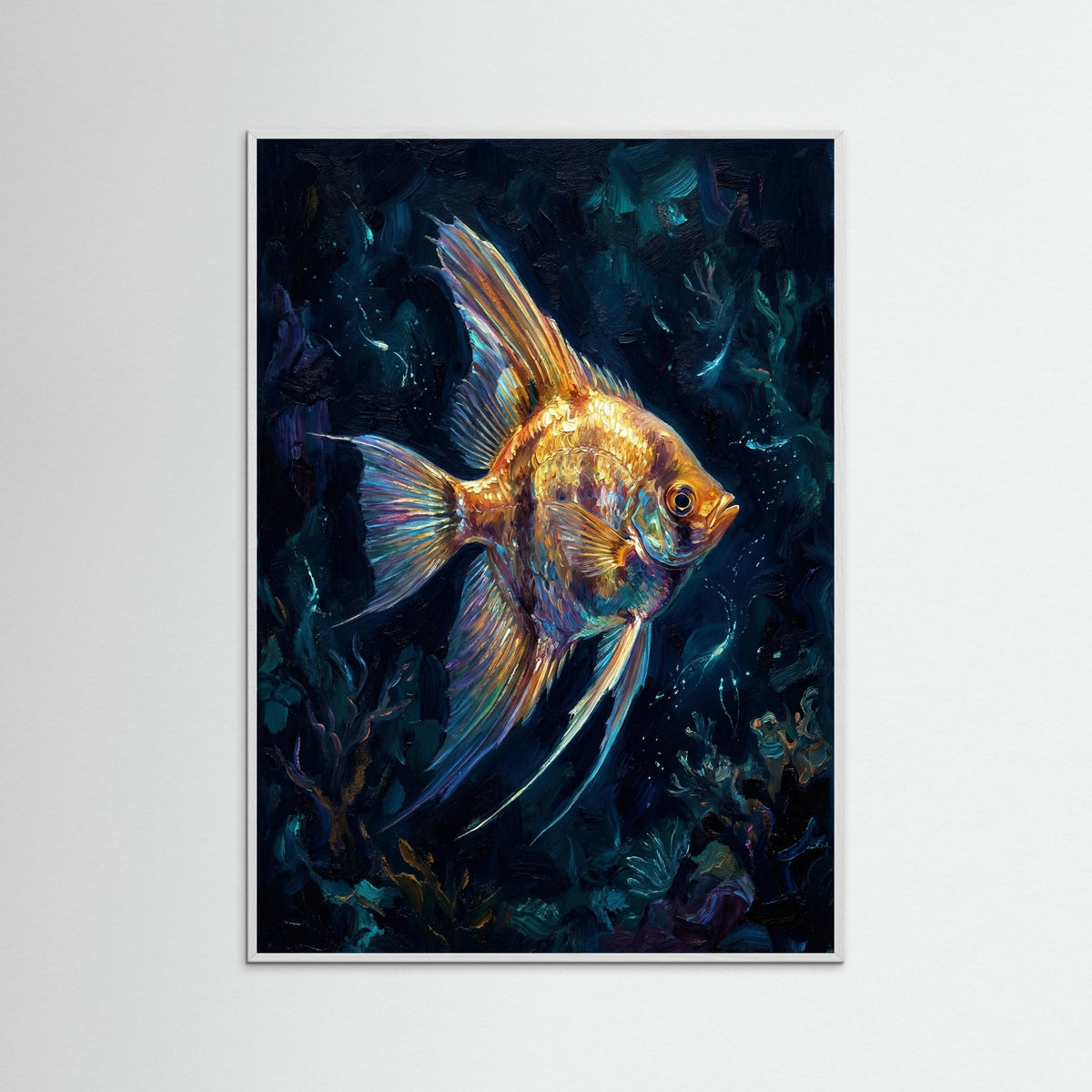 White Wood Golden Depths