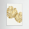 White Wood Golden Frond
