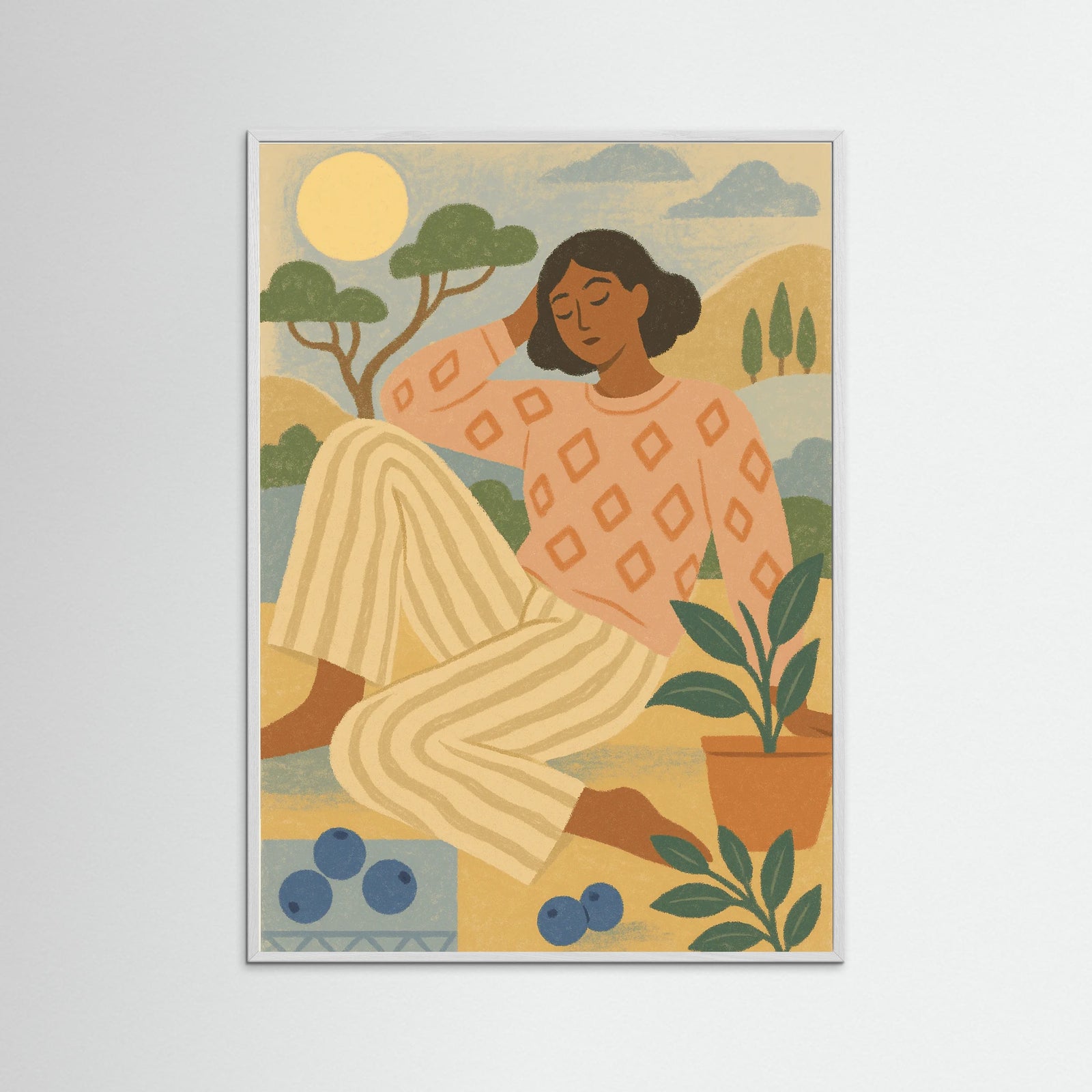 White Wood Golden Nostalgia