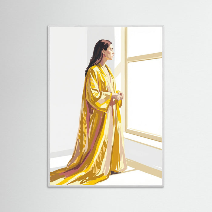 White Wood Golden Repose