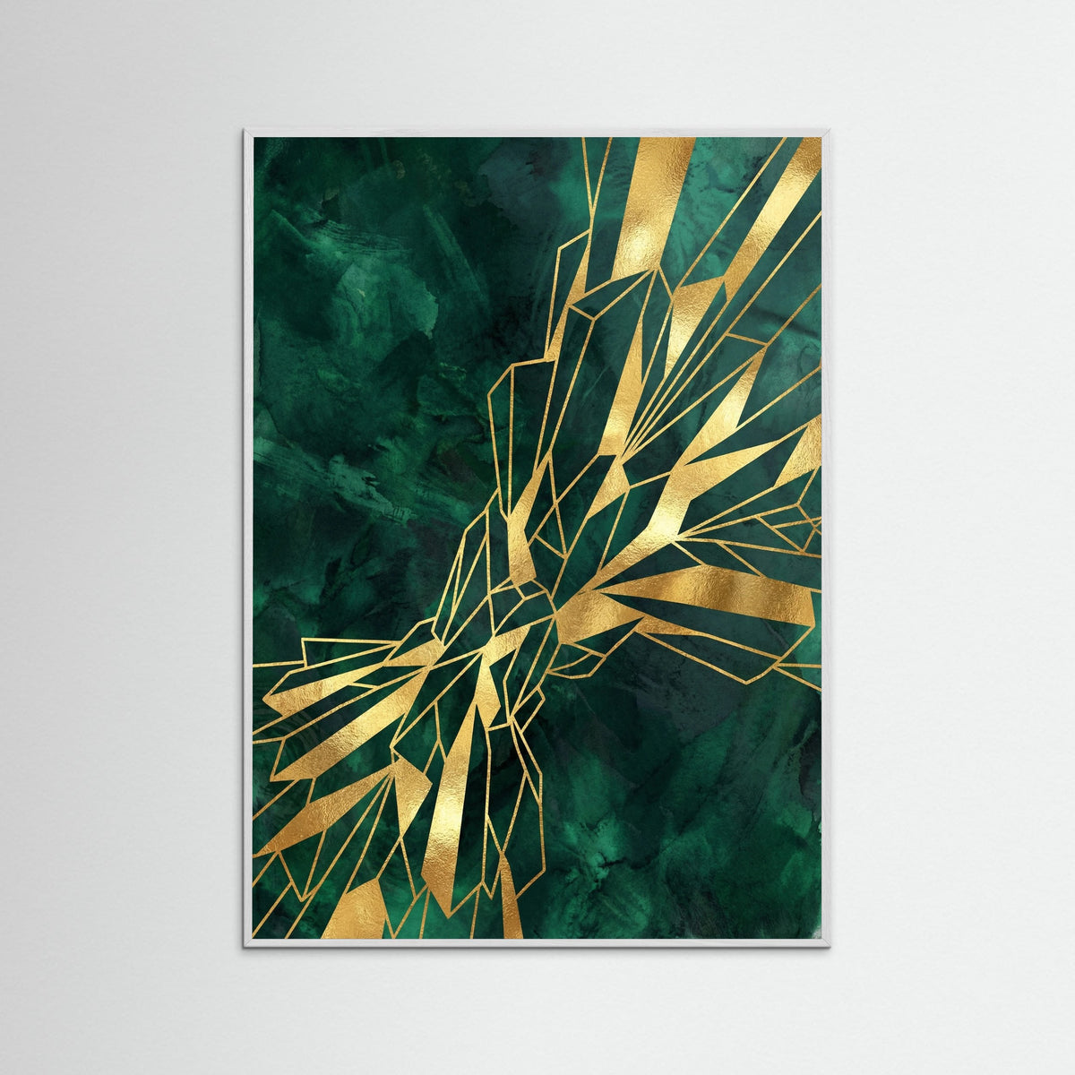 White Wood Golden Vortex