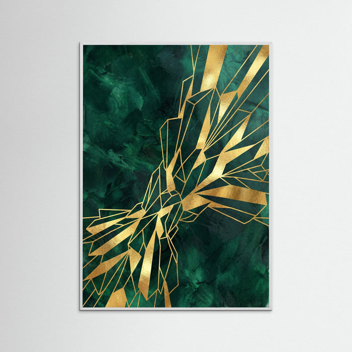White Wood Golden Vortex