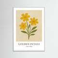 White Wood Golden petals