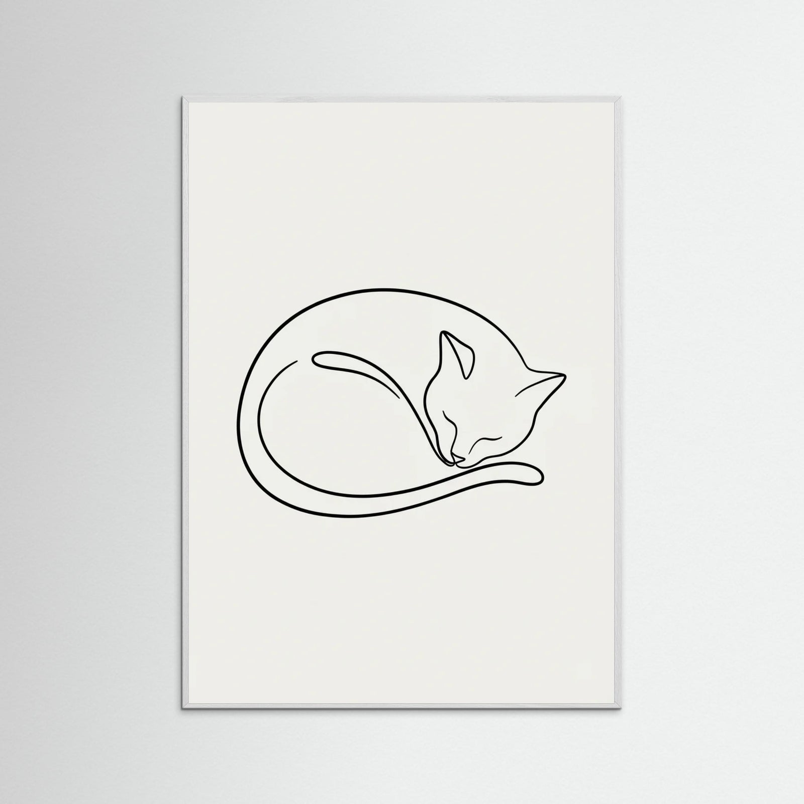 White Wood Graceful Contour