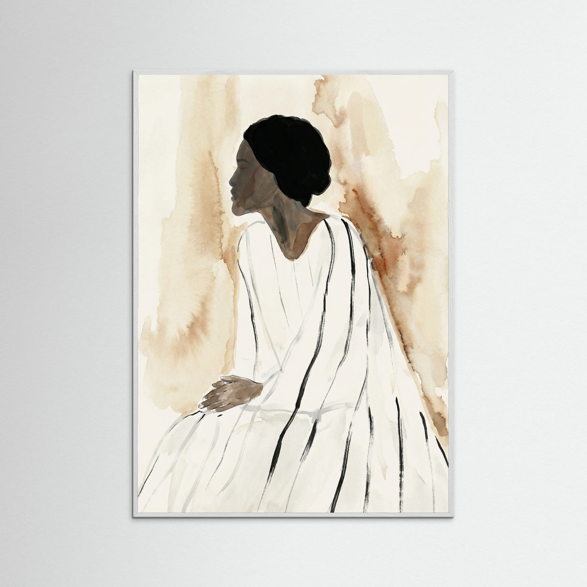 White Wood Graceful Profile