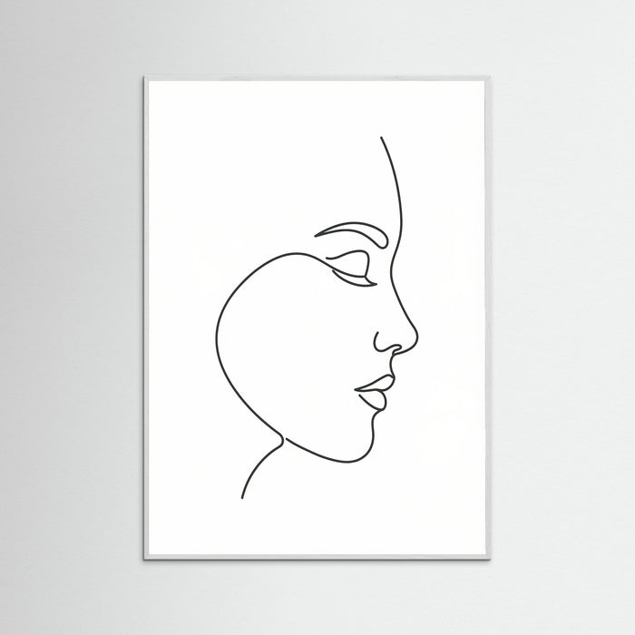 White Wood Graceful Silhouette