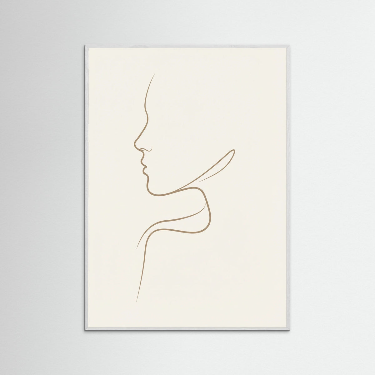 White Wood Graceful Silhouette