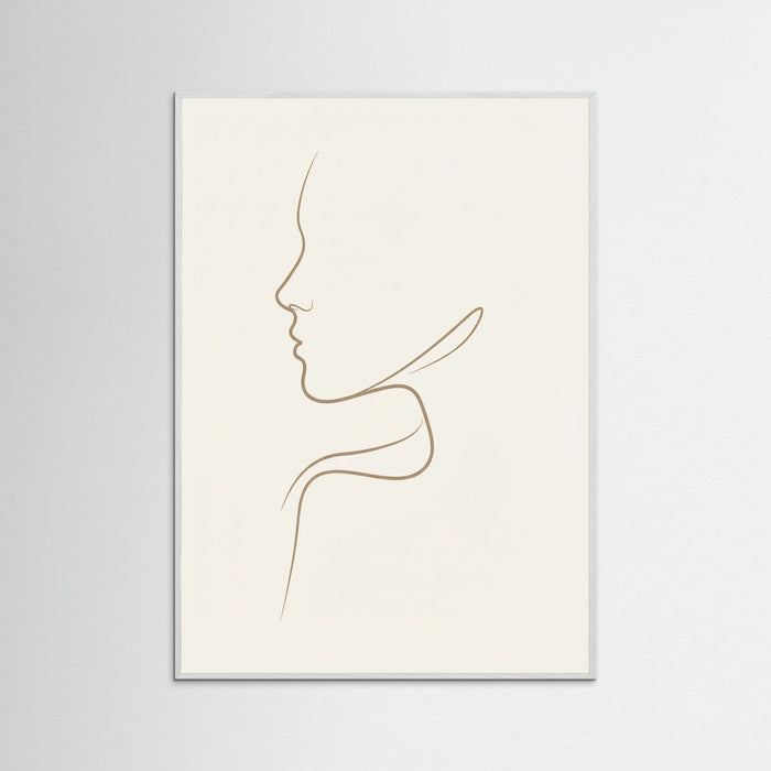 White Wood Graceful Silhouette