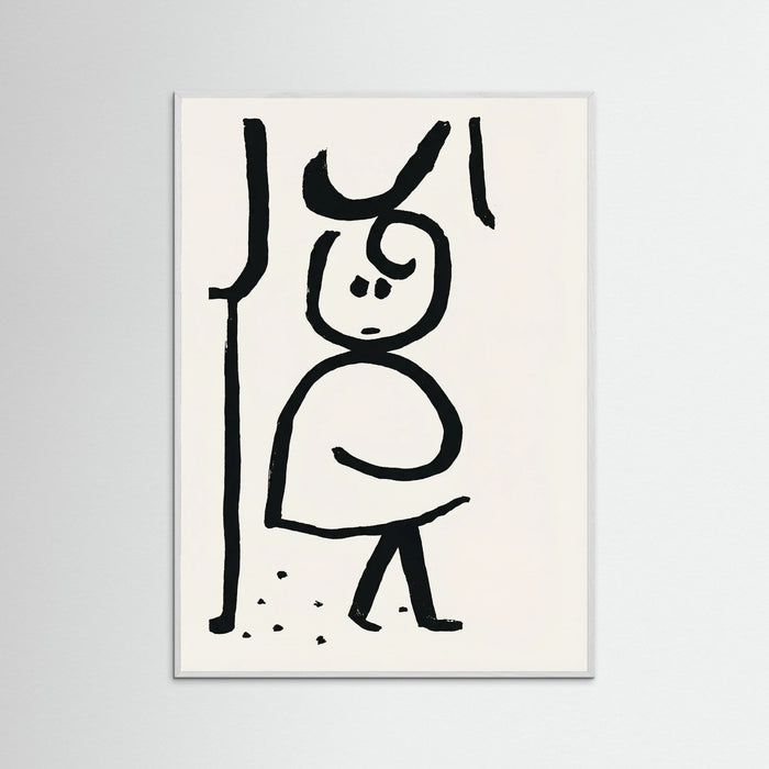 White Wood Graphic Contemplation