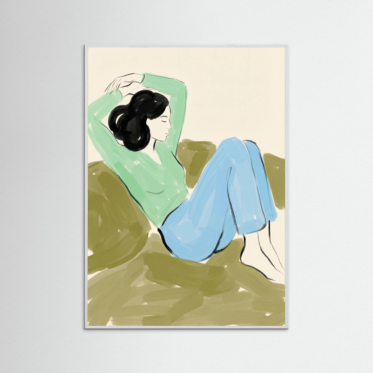 White Wood Green Repose