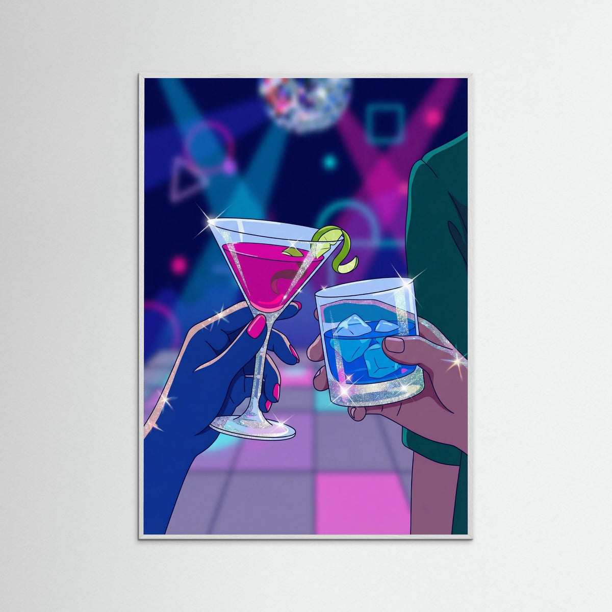 White Wood Groovy Nights