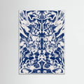 Póster Groovy Ultramarine Abstract – póster e impresión artística