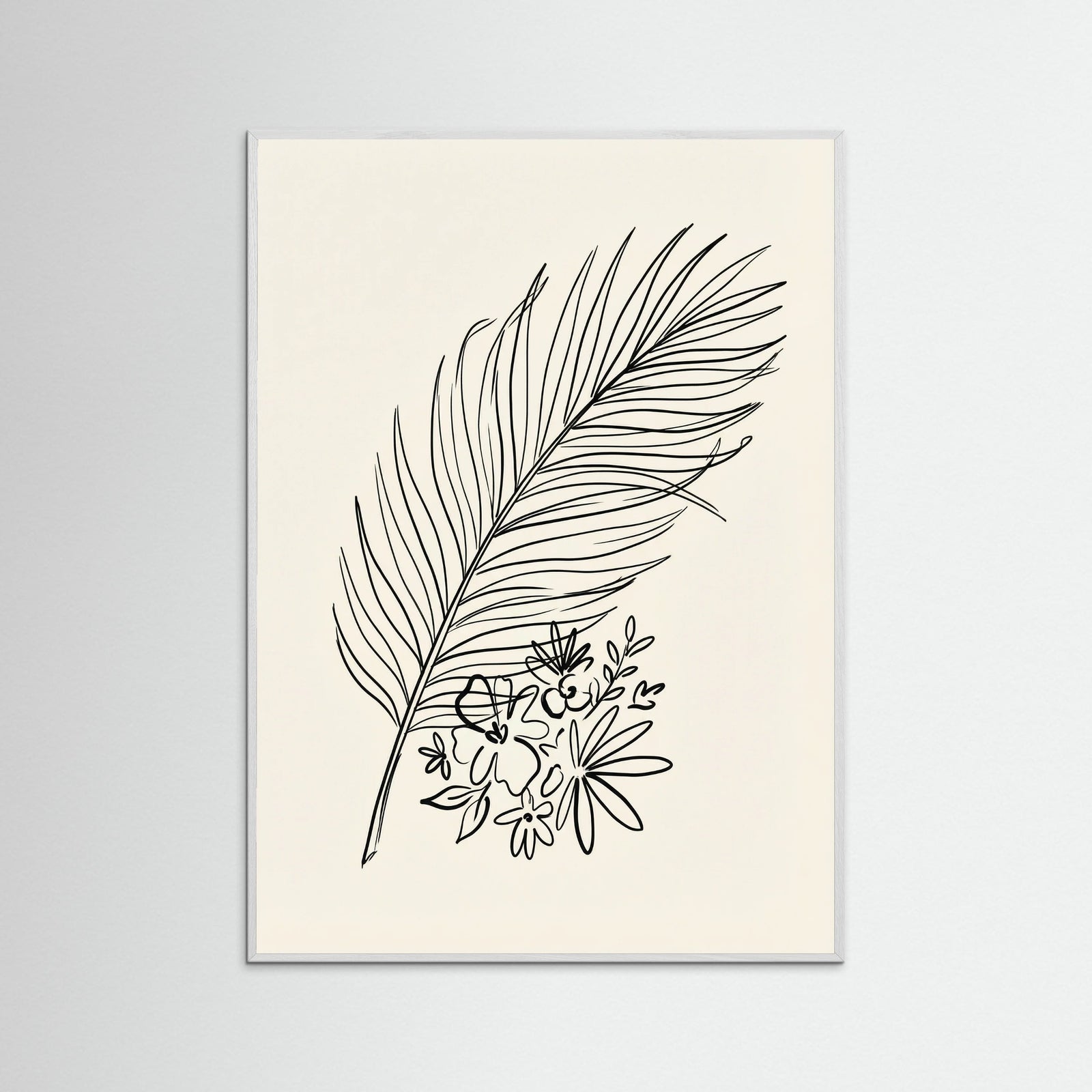 White Wood Hanoi Botanical Sketch