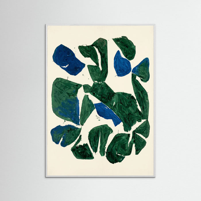 White Wood Hanta Blue Green