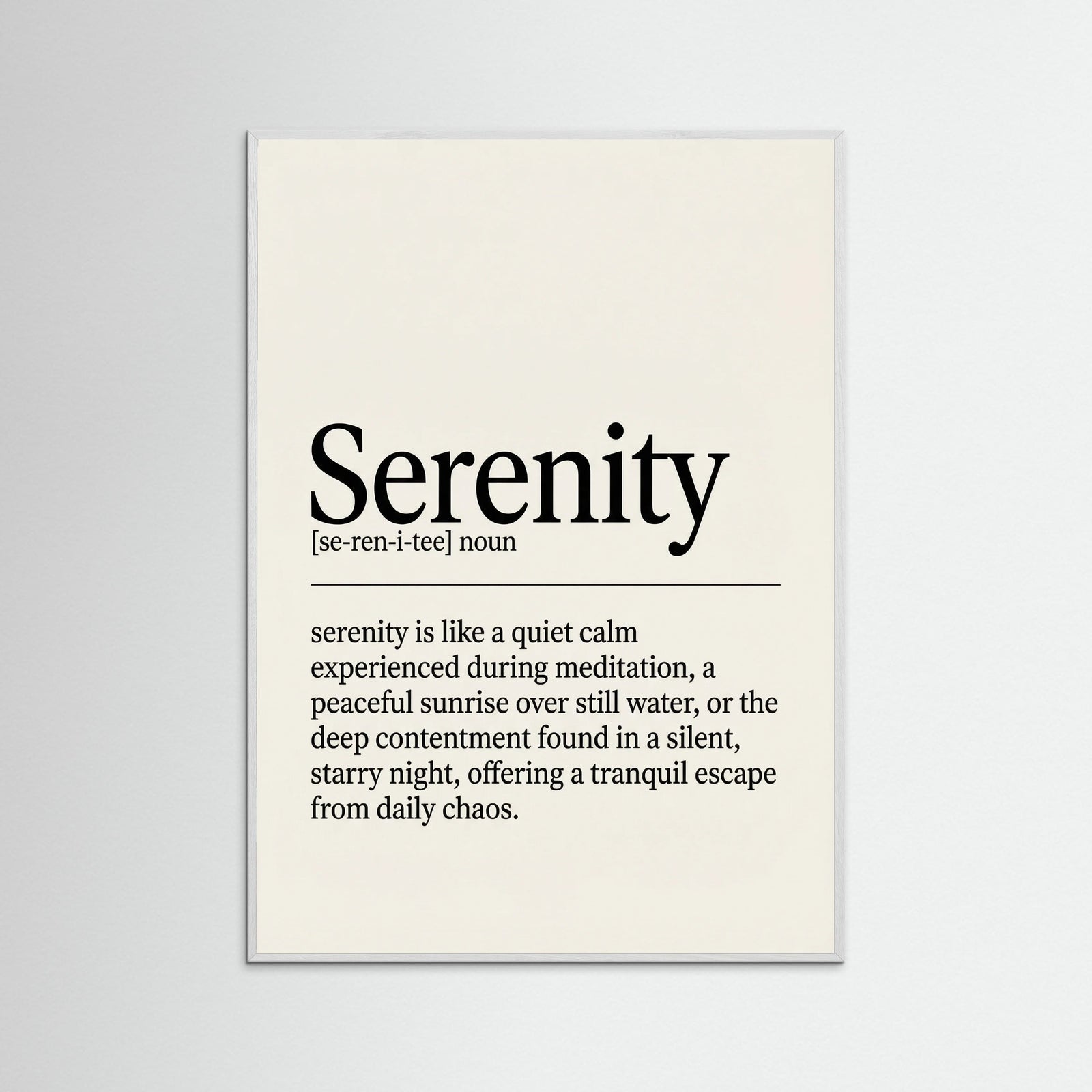 White Wood Happiness Definition