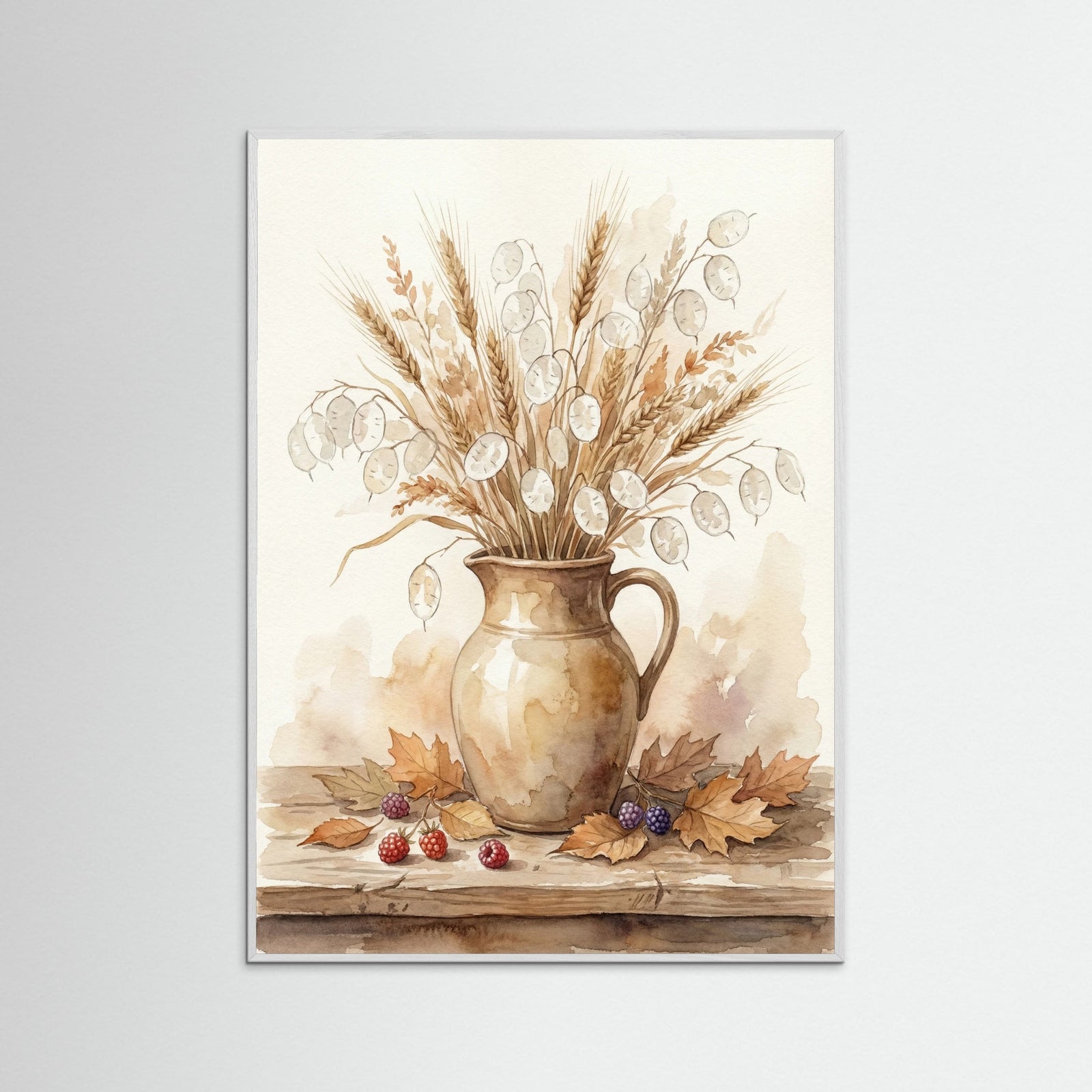 White Wood Harvest Abundance