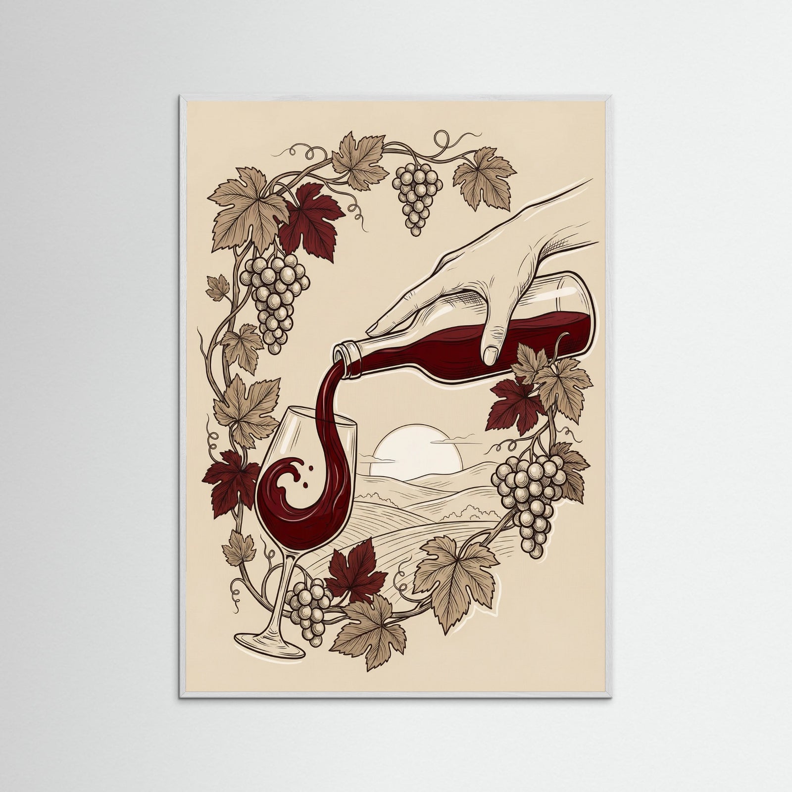 White Wood Harvest Toast