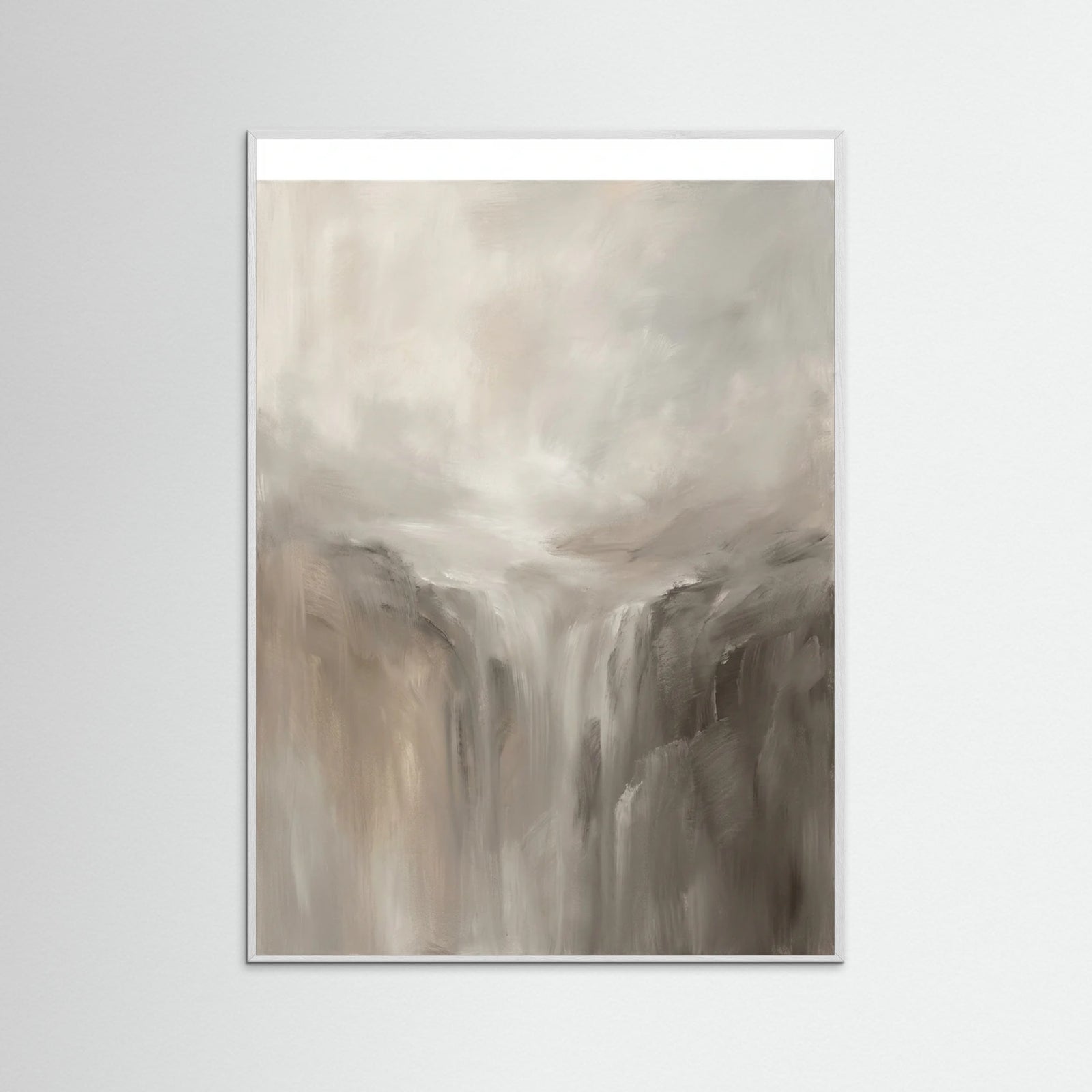 White Wood Hazy Horizon