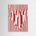 Heart in Stripes Poster – poster and art print
