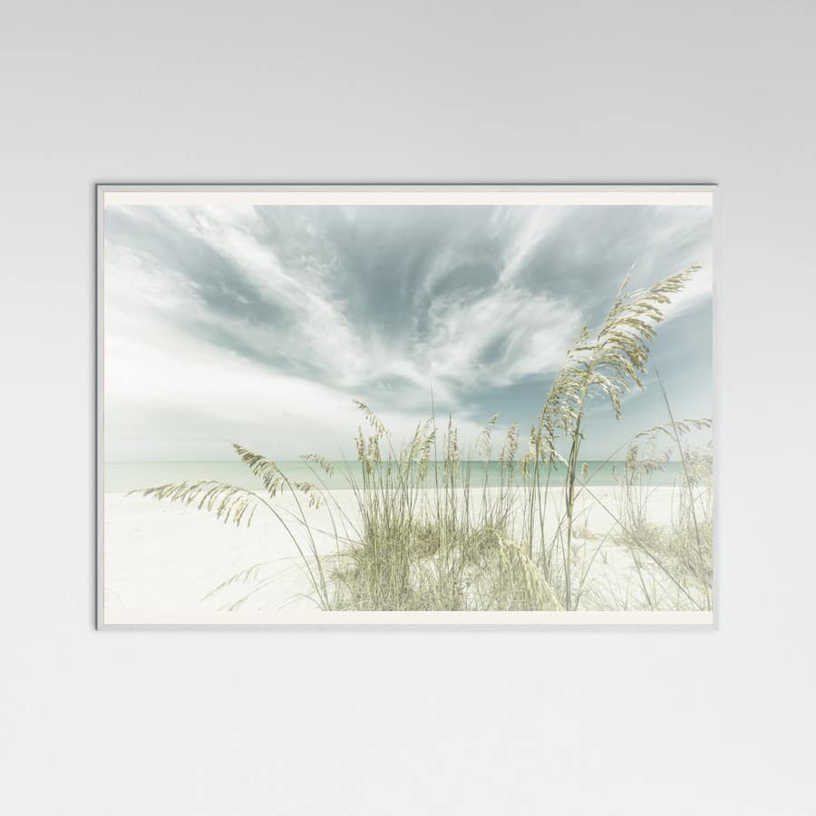 Affiche Heavenly calmness on the beach – affiche et impression d’art