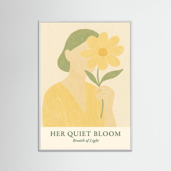 White Wood Her quiet bloom