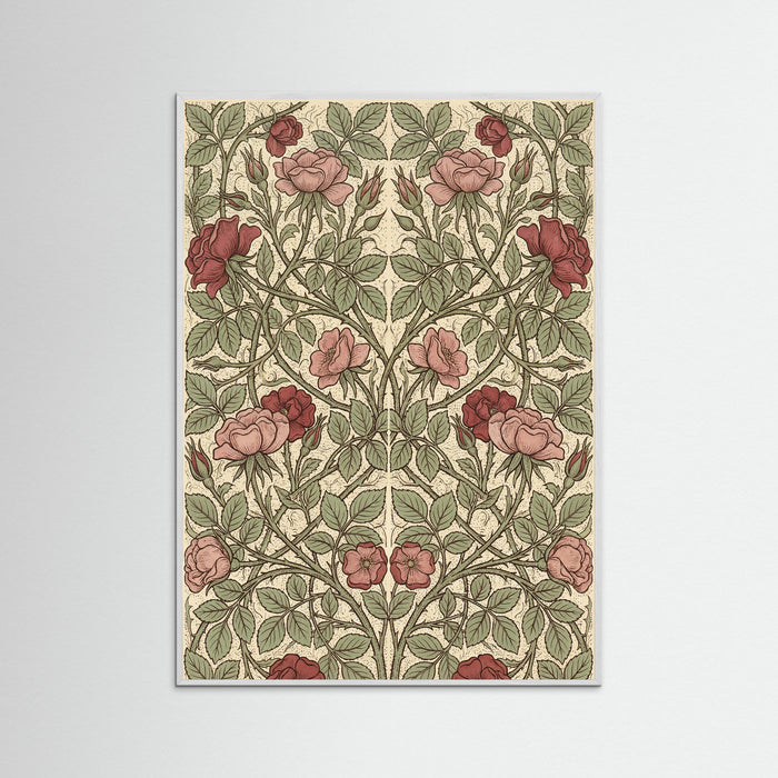 White Wood Honeysuckle Pattern 1876