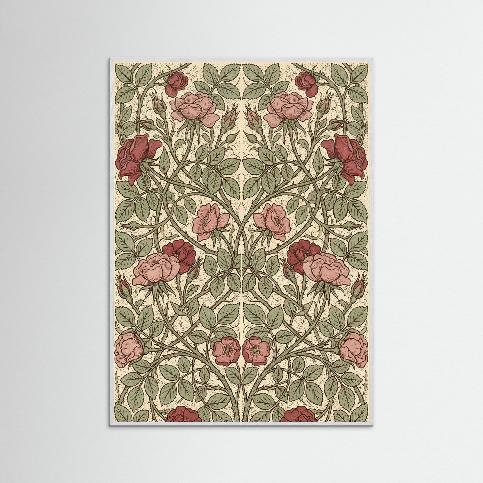 White Wood Honeysuckle Pattern 1876