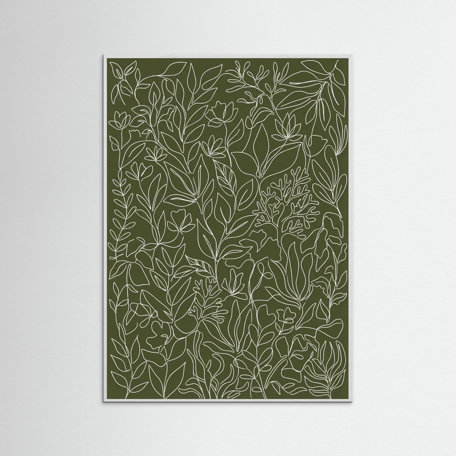 White Wood Human Tapestry