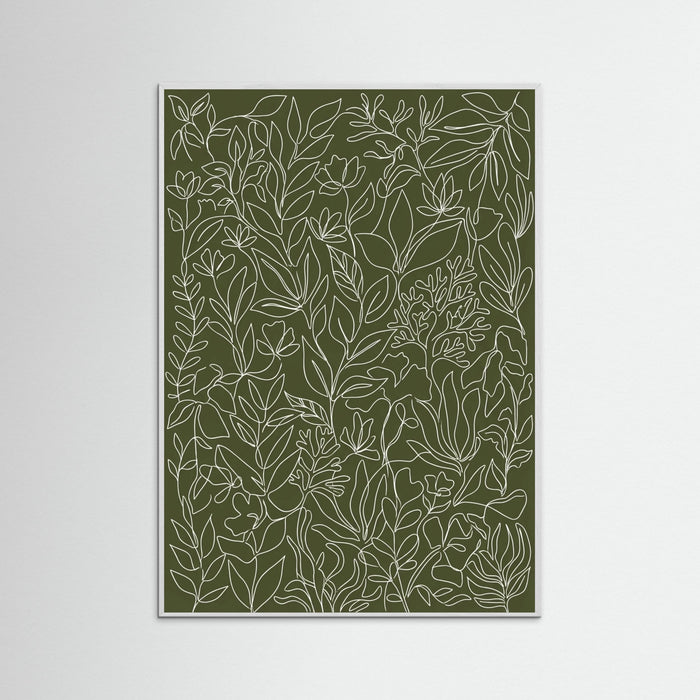 White Wood Human Tapestry
