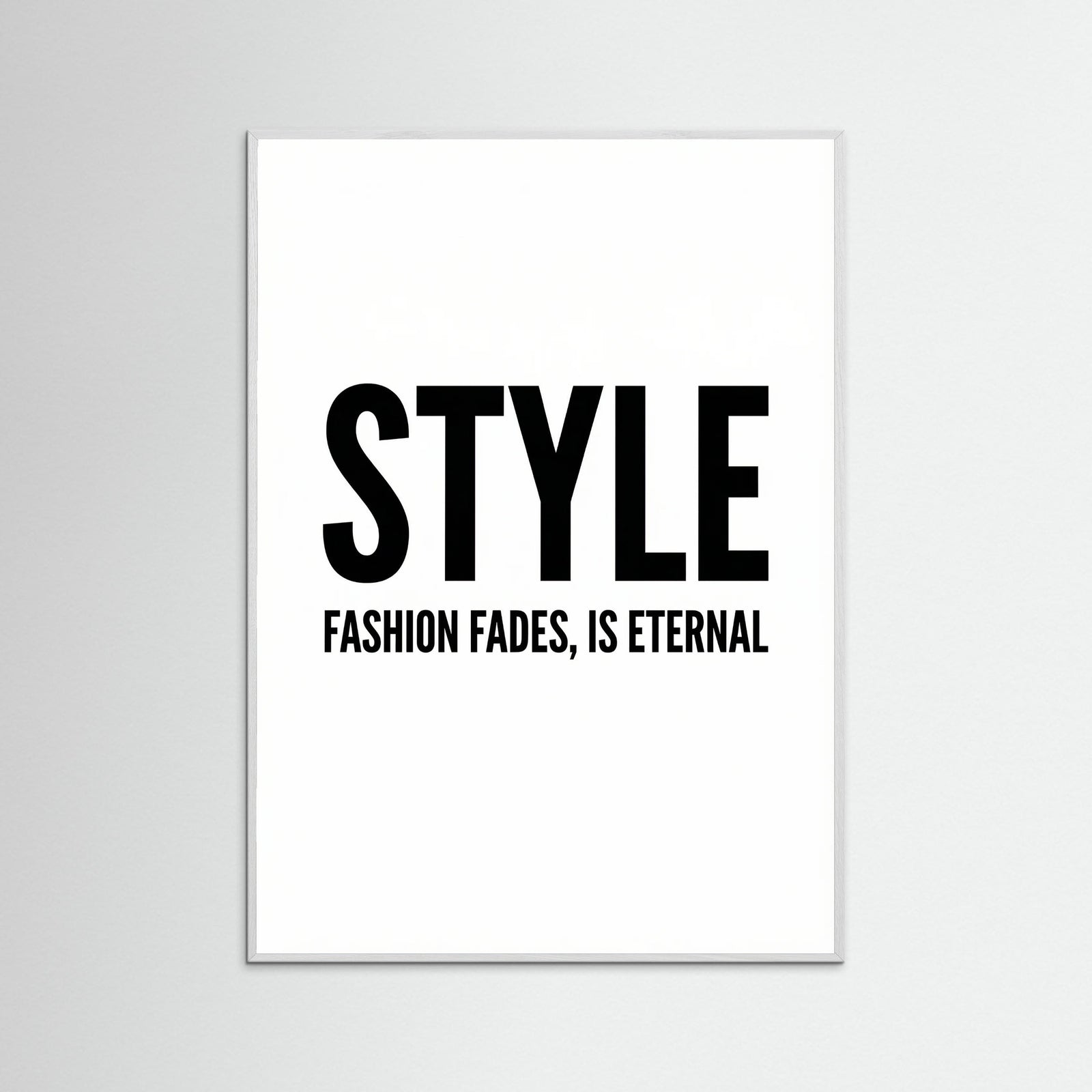 White Wood I Am Fashion