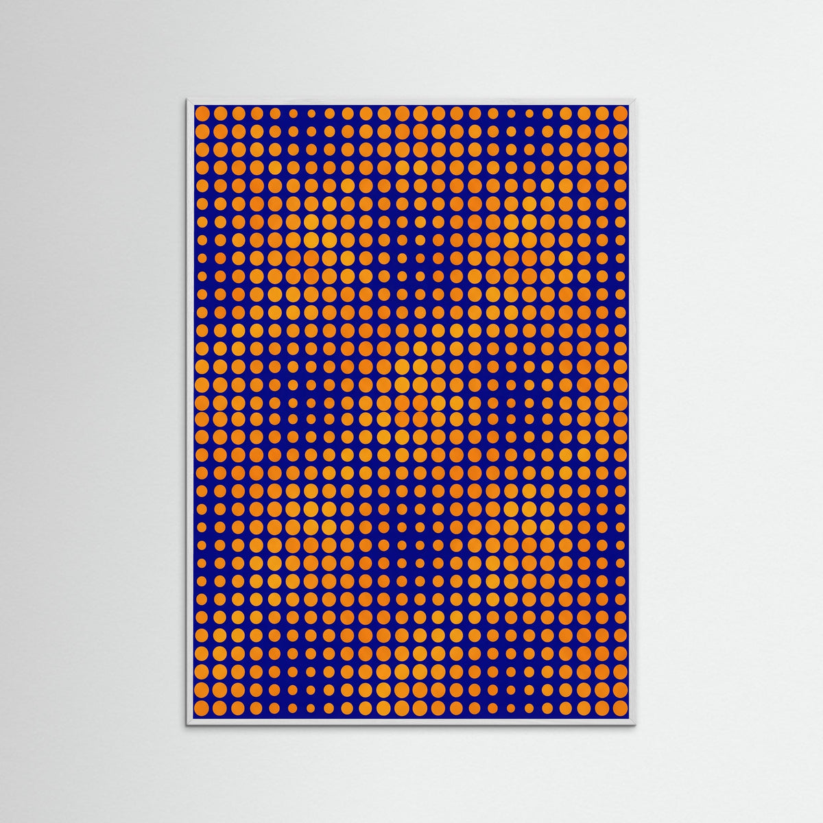 White Wood Infinite Dots