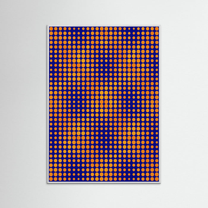 White Wood Infinite Dots