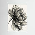 White Wood Ink Bouquet Black