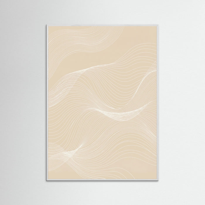 White Wood Intertwined Flow