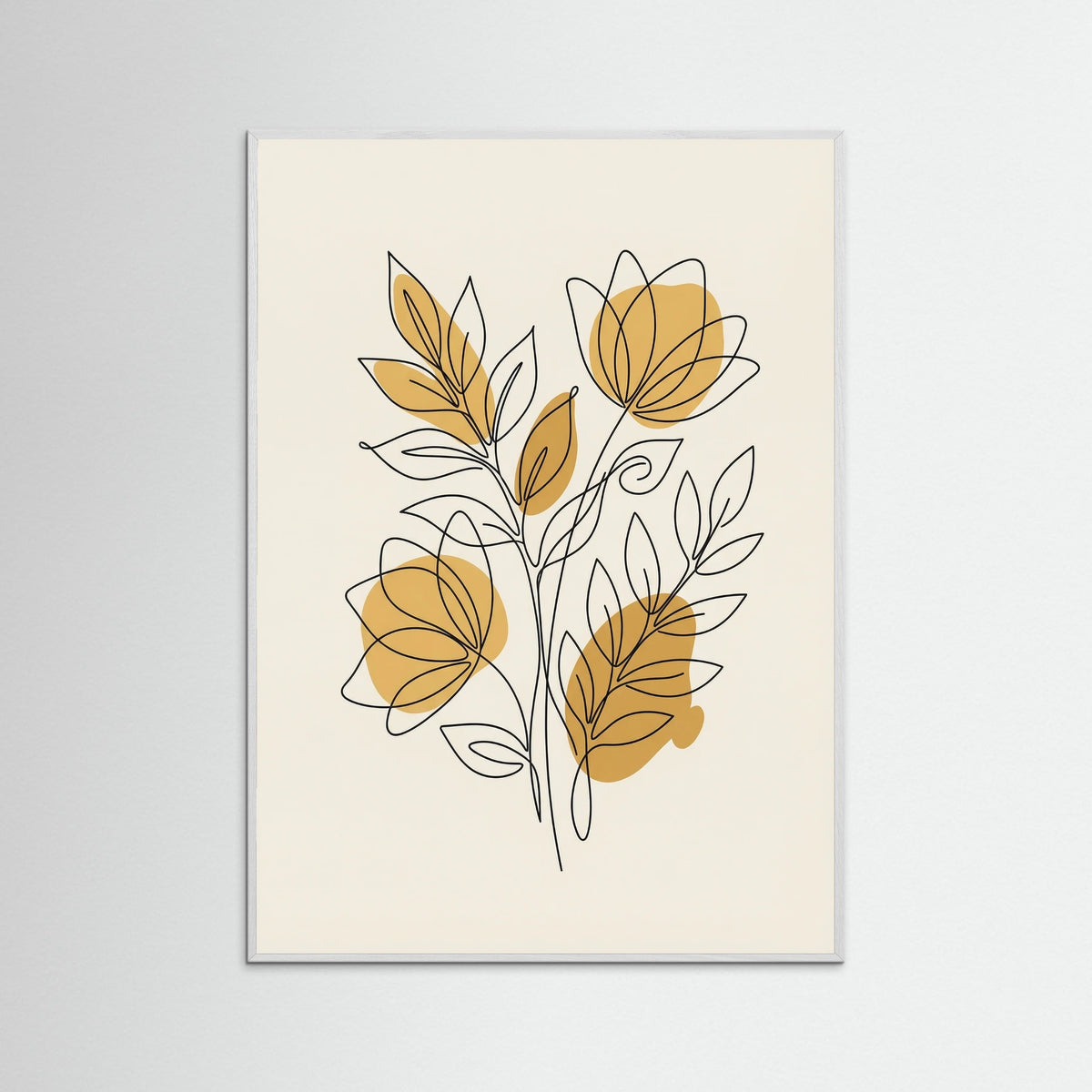 White Wood Intertwined Gaze