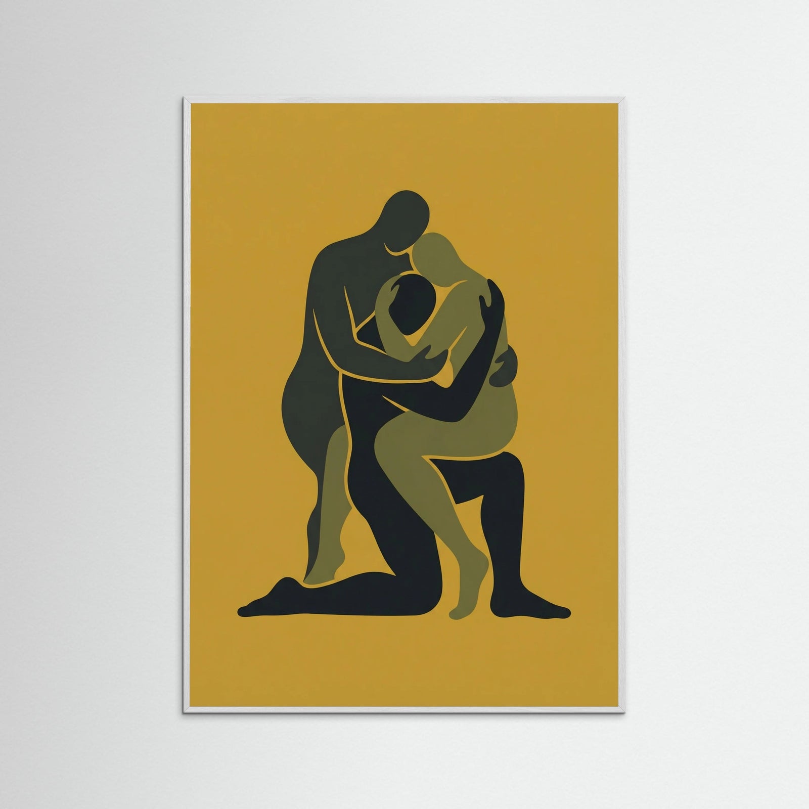 White Wood Interwoven Existence