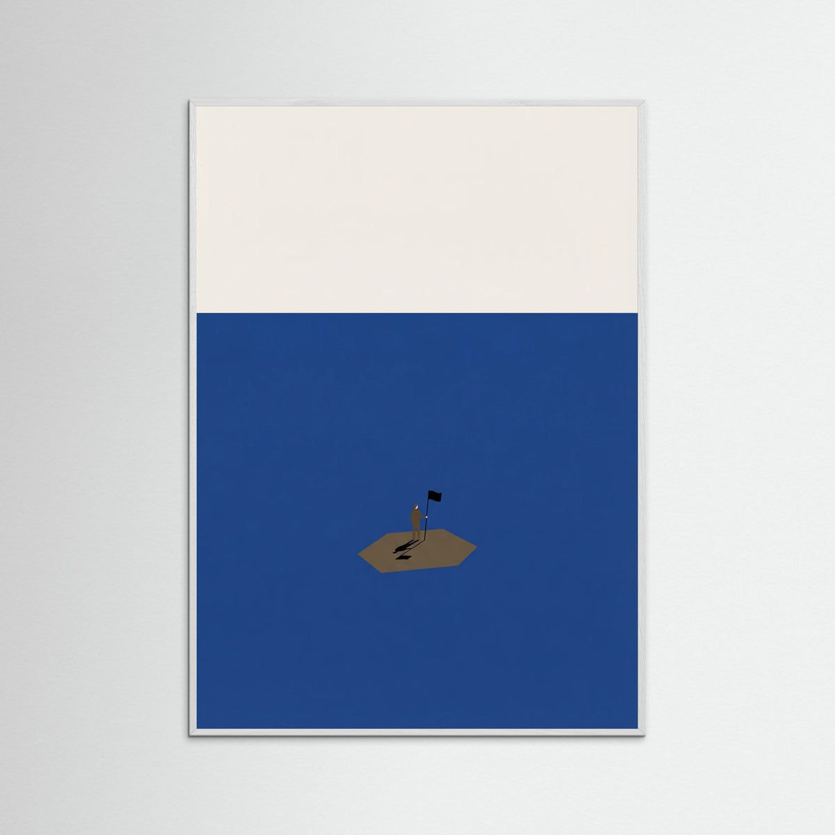 White Wood Isolated Ascent