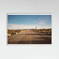 White Wood Joshua Tree Road Poster