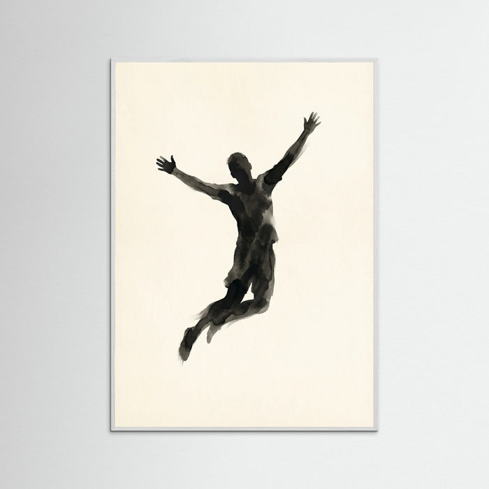 White Wood Joyful Dance Silhouette