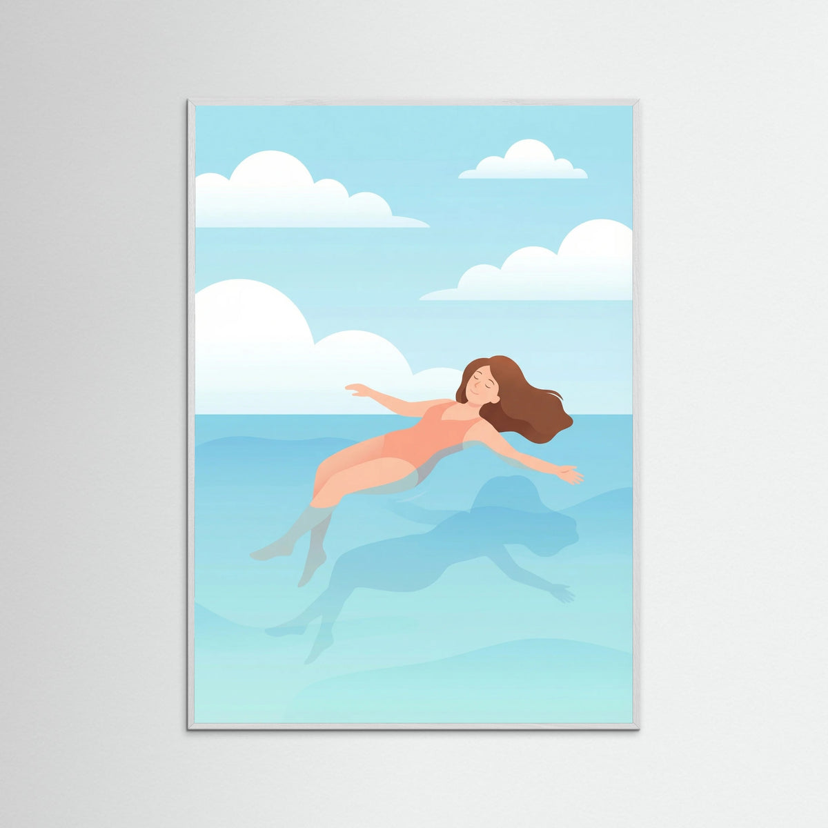 White Wood Joyful Leap