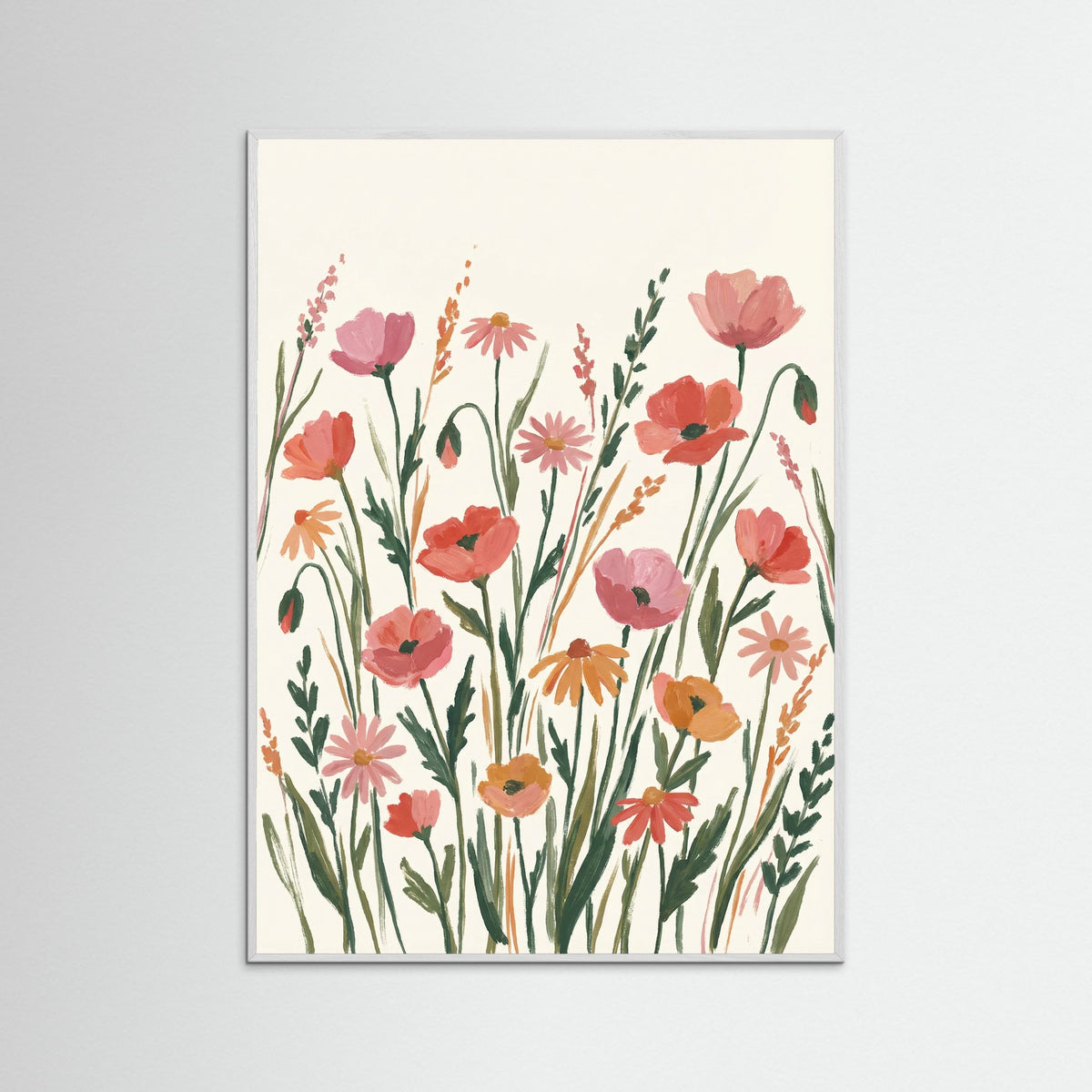 White Wood Joyful Spring Bouquet