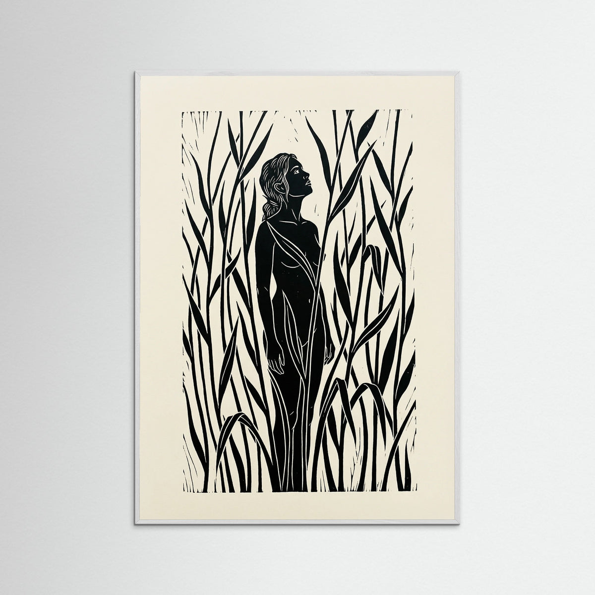 White Wood Jungle Embrace