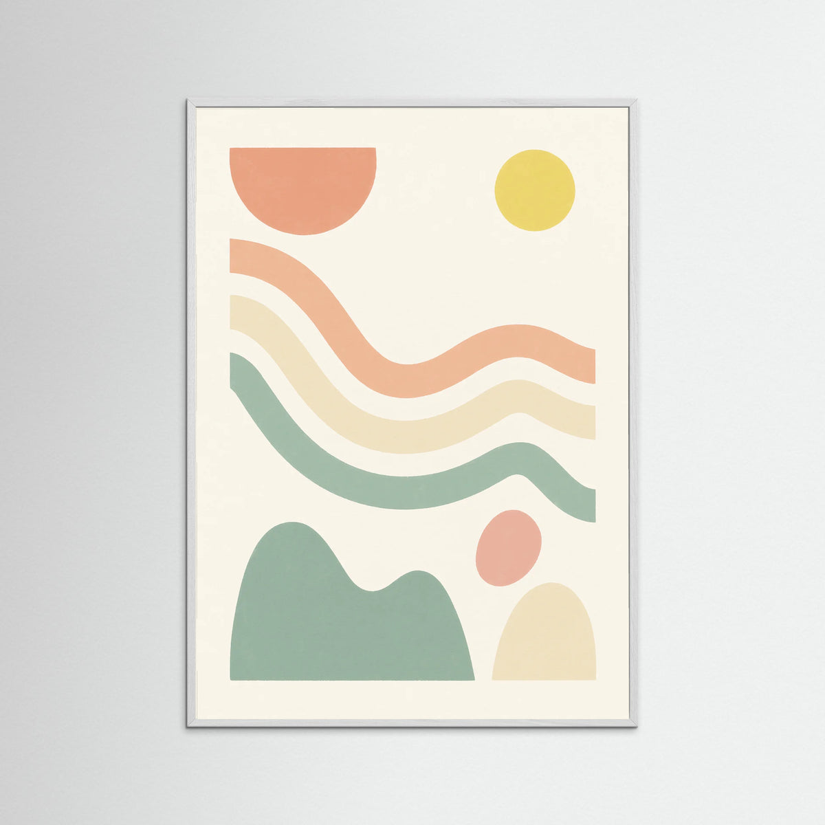 White Wood Kaleidoscope Pulse